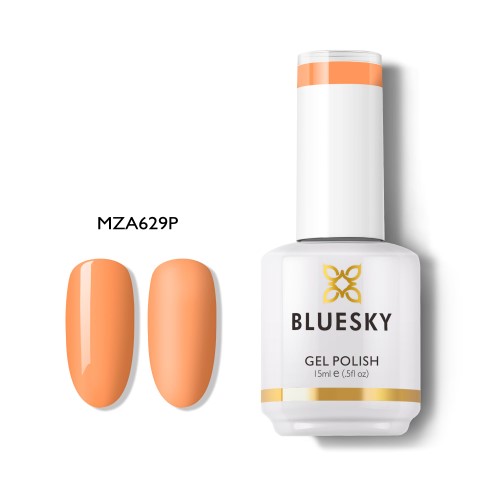 BLUESKY Esmalte Gel MZA629 - Naranjo suave