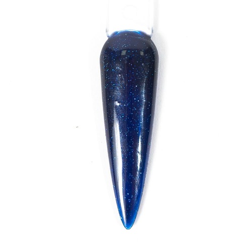 BLUESKY Esmalte Permanente KMS1901 - Azul Oscuro con Microglitter