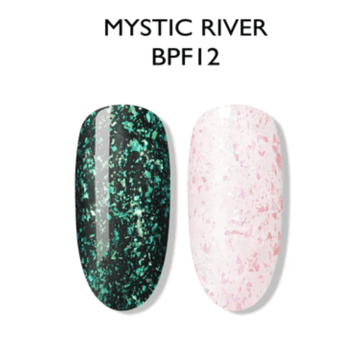 BLUESKY Esmalte permanente - Mystic River Super Glitter Color