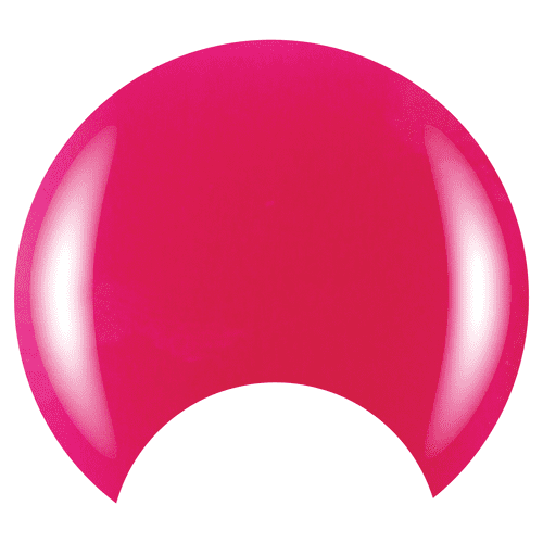 COLOR CLUB Esmalte Gel - Tube Top (Rosado traslúcido neon)