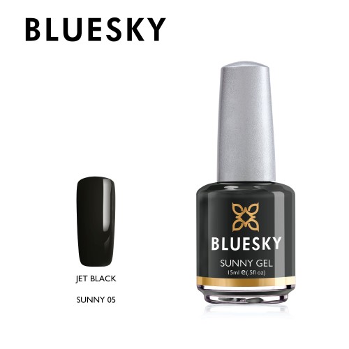 Esmalte tradicional Bluesky - Sunny 05 Jet black - Negro